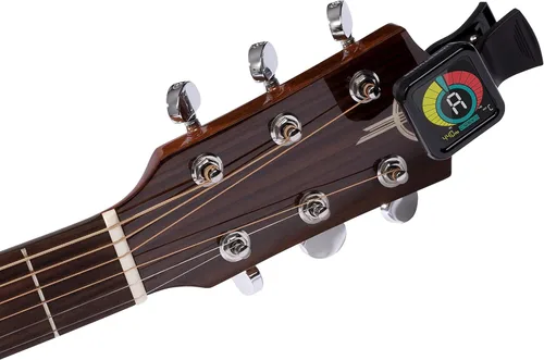 Vista 3 de KLIQ UberTuner - Afinador de guitarra con clip, color negro (paquete de 2)
