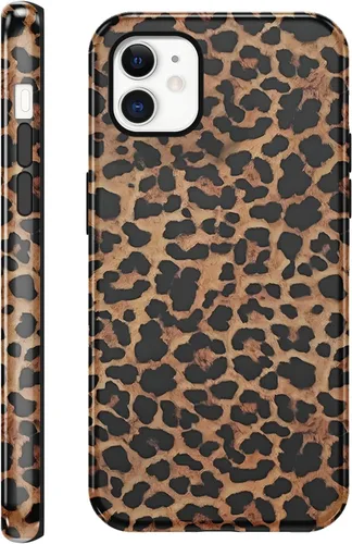Vista 72 de Funda de teléfono con estampado de guepardo para iPhone 7/8/SE 2020/2022 de 4.7 pulgadas, funda de lujo con diseño de leopardo marrón coqueta a