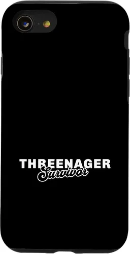 Vista 18 de Threenager Parenting 3 Year Old Kid Case for iPhone 17