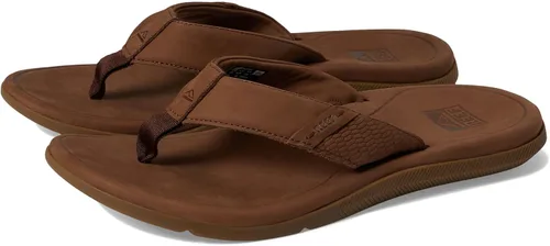 Vista 4 de Reef Chanclas de cuero Santa Ana para hombre