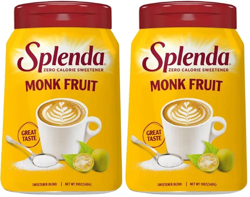 Vista 11 de SPLENDA Frasco edulcorante granulado a base de plantas sin calorías Monk Fruit, 9.8 onzas