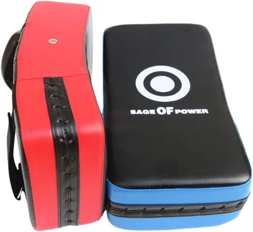 Vista 4 de Ochine Almohadillas de boxeo para patadas – Target, Hand, Thai, Karate, Kickboxing Training Pads para hombres y mujeres