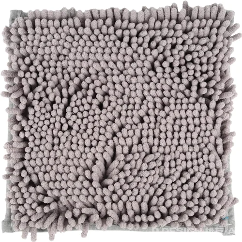 Vista 18 de Alfombra escolar de chenilla, 100% microfibra, con respaldo antideslizante para decoración de casillero (negro, 10 x 10)