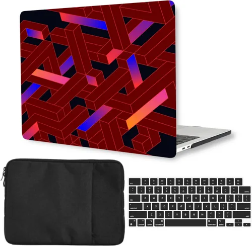Vista 19 de Funda rígida compatible con MacBook Pro de 13 pulgadas 2012 2011 2010 2009 2008 versión antigua modelo A1278 con CD-ROM, funda rígida de plástico