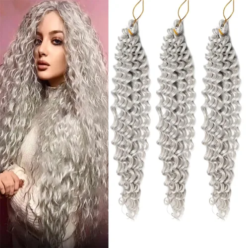 Vista 39 de 3 trenzas de ganchillo Passion Twist, cabello sintético preseparado para trenzar de 14 pulgadas, 3 paquetes de cabello trenzado pretrenzado