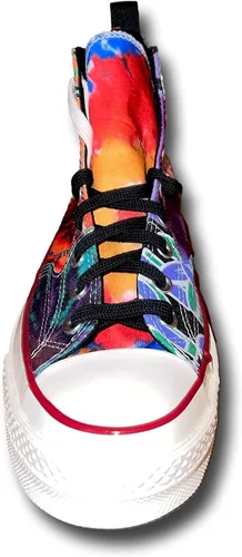Vista 4 de Converse Tenis unisex All Star '70s de caña alta, NegroMultiEgret