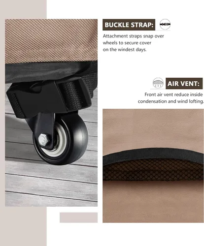 Vista 3 de ULTCOVER 600D - Cubierta impermeable para plancha de 22 pulgadas