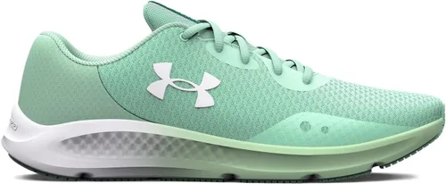 Vista 2 de Under Armour Charged Pursuit 3 - Tenis de correr para mujer, Negro