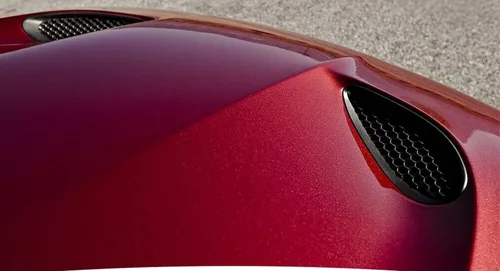 Vista 5 de Bisel de ajuste de ventilación del capó delantero para Jeep Grand Cherokee SRT 2012-2019 2013
