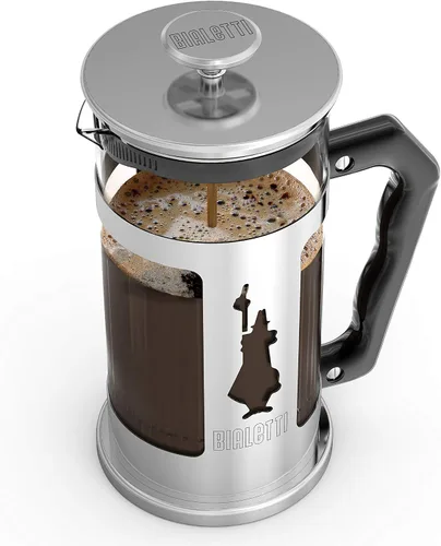 Vista 3 de Bialetti Cafetera de prensa francesa, 3 tazas, acero inoxidable Preziosa