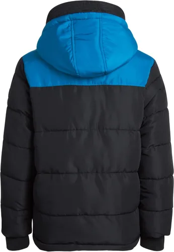 Vista 6 de Perry Ellis Abrigo de invierno para niños - Abrigo rompevientos acolchado con burbujas con forro polar Talla 4-20