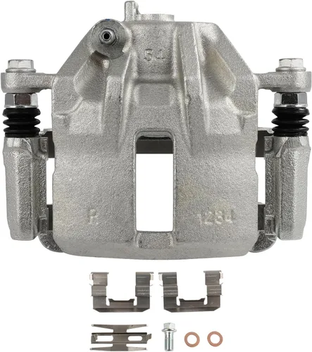 Vista 9 de ECCPP 18B4639A - Pinza de freno de disco delantera derecha con soporte para Buick 1997-2004, Cadillac 1997-2005, Chevy 2000-2005, Oldsmobile