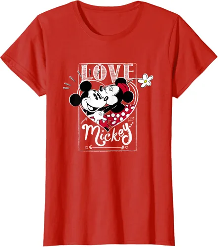 Vista 90 de Disney Mickey & Minnie Mouse Love Mickey - Camiseta para el día de San Valentín