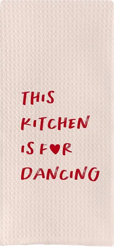 Vista 5 de DOTAIN Toalla de cocina divertida, Chef Would Eat Here Again Waffle Weave Dish Towel Cloth Decor Kitchen Decor Kitchen Gifts (24 x 16 pulgadas)