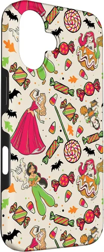 Vista 3 de iPhone 16 Disney Princess Snow White Ariel Jasmine Aurora Funda de Halloween
