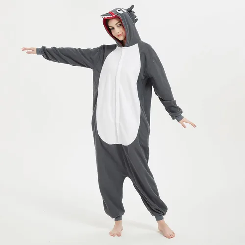 Vista 6 de MAJ&COS Animal Onesie Adult Pajamas Halloween Cosplay Costume Unisex Onesies for Men Women