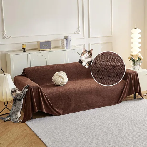 Vista 28 de MYSKY HOME Fundas negras para sofá reclinable, funda de sofá modular antideslizante para perro, fundas de sofá para sofá, protector de sofá