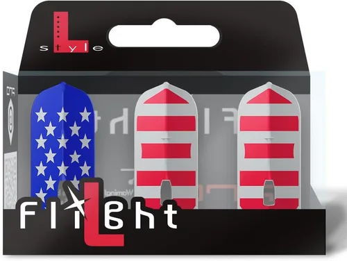 Vista 5 de L-style L6 Slim Dart Flights - PRO