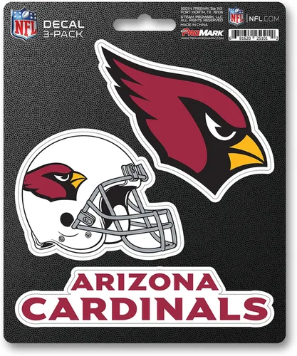 Vista 10 de FANMATS NFL - Juego de calcomanías unisex para adultos de 3 piezas NFL