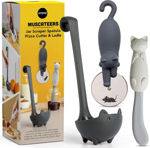 Vista 15 de OTOTO El Cazo de Sopa Original Nessie - Divertidos Gadgets de Cocina, Diseño del Lago Ness, Regalos de Cocina para Mamá - Útiles de Cocina Lindos