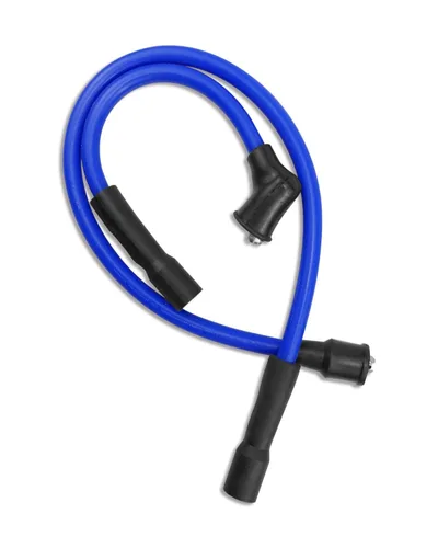 Vista 5 de Cable de Bujía de 10mm para Harley Davidson Sportster 883 1200 XL 1986-2003, 2104-0143 - Azul Silicona Replace 2104-0143, 1986-2003, Blue Silicone