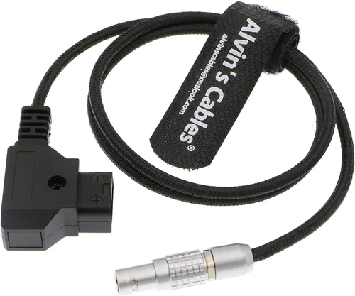 Vista 9 de Alvin's Cables Cable de alimentación de ángulo recto macho D-Tap a 2 pines para Teradek Bond, Teradek Bolt, monitor SmallHD 17.7 in 18 pulgadas