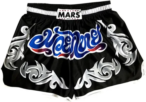 Vista 8 de O2TEE ¡Nuevo! Más de 10 estilos Muay Thai Shorts Combat Fight MMA Boxer Boxing Trunks Negro dragón