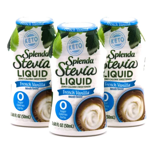 Vista 10 de SPLENDA LÍQUIDO Stevia Zero Calorie Edulcorante Gotas, 3.38 Fl Oz Botella (Stevia, 2 unidades)
