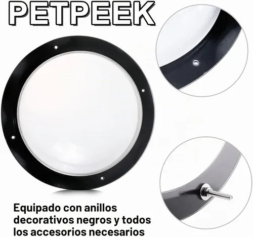 Vista 6 de Ventana en Valla para Mascotas de Petpeek