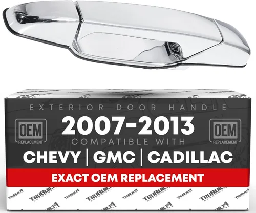 Vista 6 de Manija de puerta exterior delantera/trasera del conductor y pasajero - Compatible con Chevy Avalanche 2007-2013, Silverado 1500, 2500, 3500