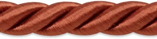 Vista 47 de Expo International Wanda - Borde de cable trenzado, 20 yardas/3/16, gris Arándano