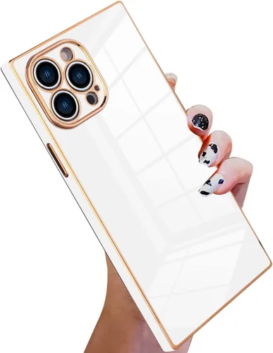 Vista 42 de KANGHAR Funda compatible con iPhone 12 de lujo con bonito diseño galvanizado, carcasa de cuerpo completo, antiarañazos, a prueba de golpes, funda