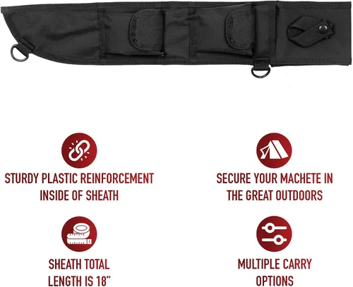 Vista 6 de Rothco MOLLE Compatible Machete Sheath