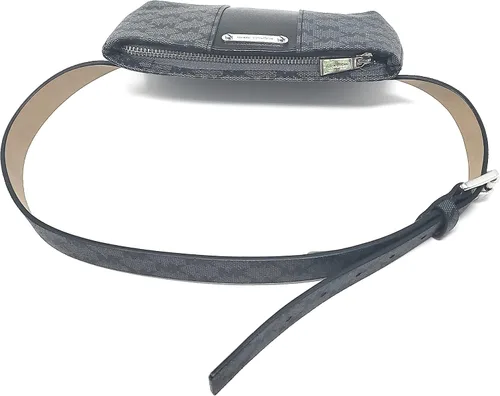 Vista 3 de Michael Kors Fannie Pack para mujer, negrogris, talla S M, Negro, S, Cinturón