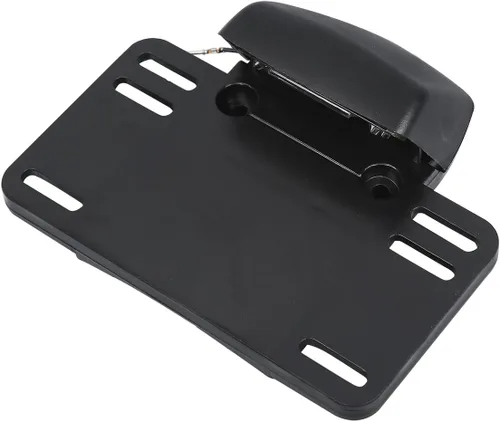 Vista 5 de TCMT Respaldo trasero con kit de luces LED para frenos, marcha atrás y señales de giro para Harley Touring Road King, Road Glide, Street Glide