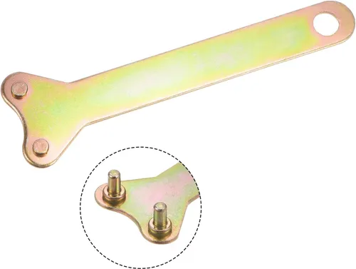 Vista 4 de HARFINGTON Herramienta rotativa Llave inglesa de metal Tuerca de bloqueo Kit Llave terminada Llave inglesa Amoladora Llave angular Llave inglesa