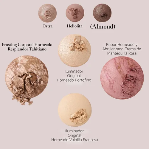 Vista 4 de LAURA GELLER NEW YORK Lo Mejor de lo Mejor Paleta Horneada - Tamaño Completo - Incluye Bronceador, Rubor, 2 Iluminadores y 3 Sombras de Ojos - Apto