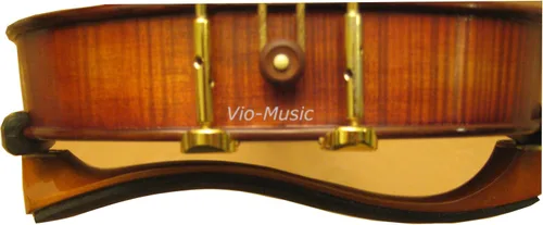 Vista 2 de Reposapiés ajustable para violín flameado, se adapta a violín 3/4 o 4/4