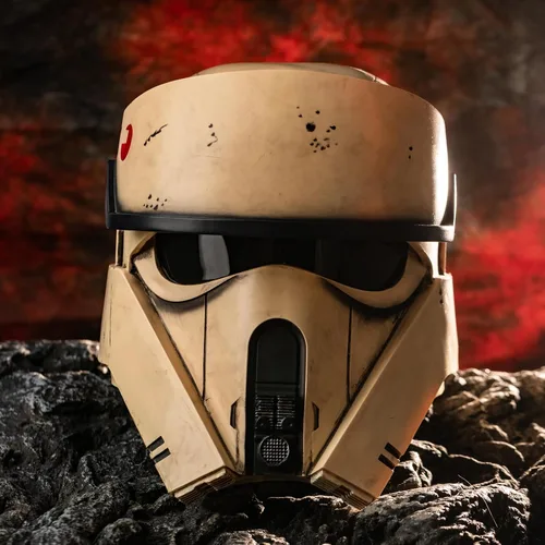 Vista 2 de Máscara de casco de Shoretrooper para hombres adultos, resina