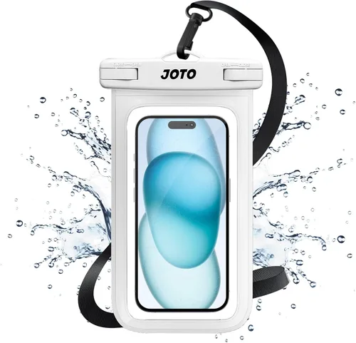 Vista 12 de JOTO Funda universal impermeable de hasta 7 pulgadas para iPhone 17 Air 16 15 14 13 12 11 Plus Pro Max, IPX8 bolsa seca para teléfono celular XR X