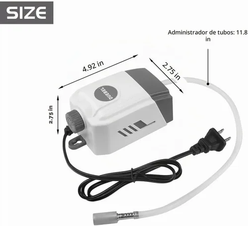 Vista 7 de DUEBEL Generador de espuma de gastronomía molecular, kit de generación de espuma de regulación de velocidad continua, herramienta de cocina creativa