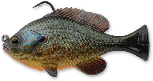 Vista 5 de Savage Gear Pulse Tail RTF Fishing Soft Bait Light Gill