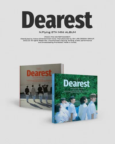 Vista 4 de N.FLYING DEAREST 8th Mini Album ( FROM Ver. )+1ea Folded Poster(First Press Only!) K-POP SEALED
