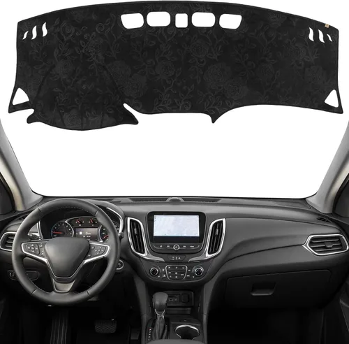 Vista 35 de Cubierta de tablero Tapete de salpicadero Compatible con Chevy Cruze 2015-2011 (para transmisión en la izquierda), Alfombra de salpicadero de coche
