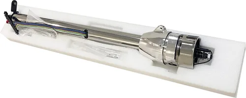 Vista 3 de X-AVION GM - Columna de dirección de acero inoxidable cromada de 32 pulgadas en estilo automático, universal para automóviles GM