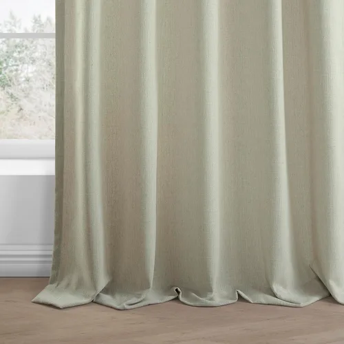 Vista 8 de HPD Half Price Drapes - Cortinas básicas de lino sintético de 84 pulgadas de largo, par de 2 paneles - 50 pulgadas de ancho x 84 pulgadas de largo