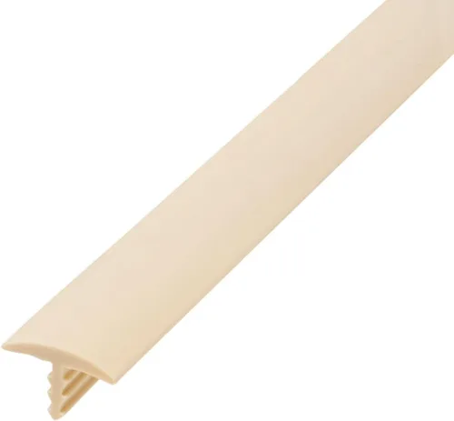 Vista 22 de Outwater T-molding plástico del 1/2 pulgada de la almendra flexible centro del centro de la púa que moldea la bobina de 25 pies