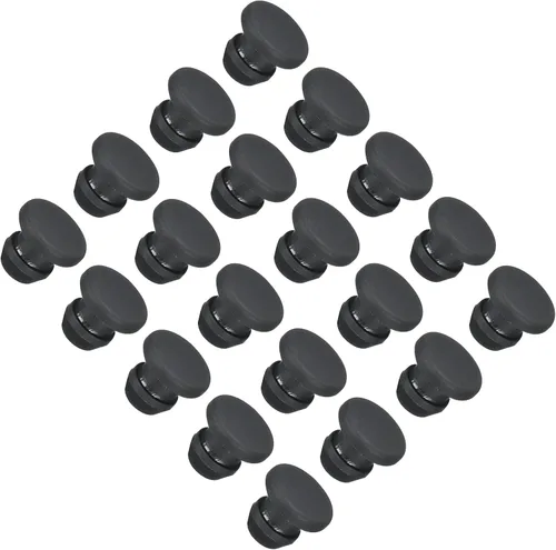 Vista 27 de MECCANIXITY Tapones de silicona con bloqueo de clic para cubrir agujeros de panel, sello de panel de goma tipo empotrado redondo para antepechos