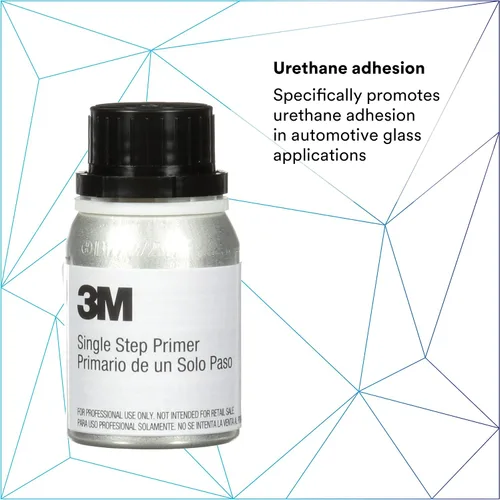 Vista 2 de 3M Imprimador de un solo paso, 08681, color negro, uretano de una parte, resistente a los rayos UV, 125 mL/4.2 fl oz