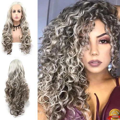 Vista 38 de 613 Peluca rubia realista sin pegamento con encaje frontal, peluca ondulada larga para mujeres blancas, 613 HD con encaje frontal, línea de cabello